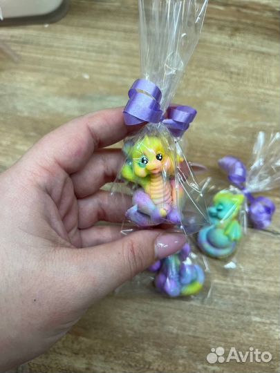 Мыло ручной работы дракон