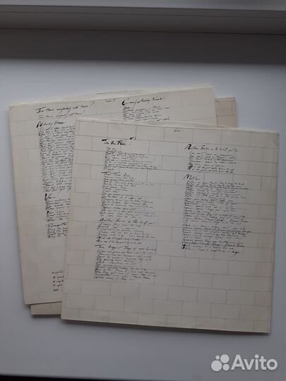 Пластинка Pink Floyd The Wall USA 1979