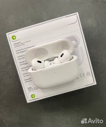 Apple AirPods Pro 2 (Шумоподавление) + Чехол