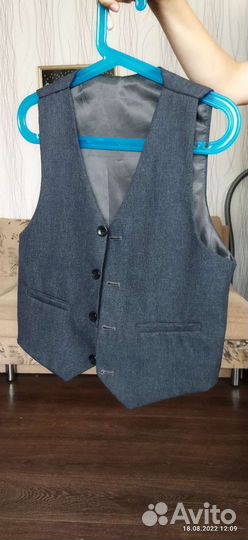 Школьный костюм для мальчика 128