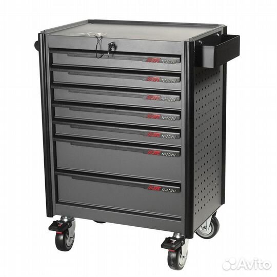 Тележка черная С набором инструментов 344 предмета