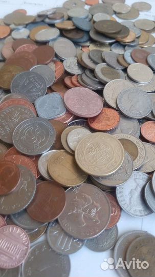 Лот иностранных монет
