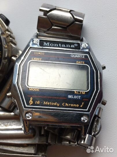 Часы Montana и Sharp