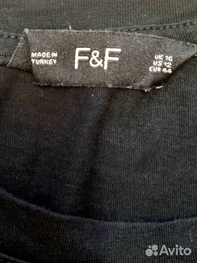 Футболка с пышными рукавами 46-48