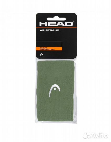 Напульсники head 5 (св-зел), арт. 285070, ширина 1