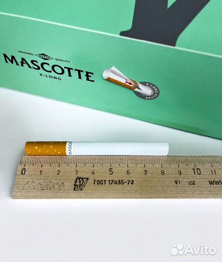 Гильзы для сиграет Mascotte X-long 1000шт