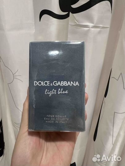 Оригинальные Dolce gabbana light blue pour homme
