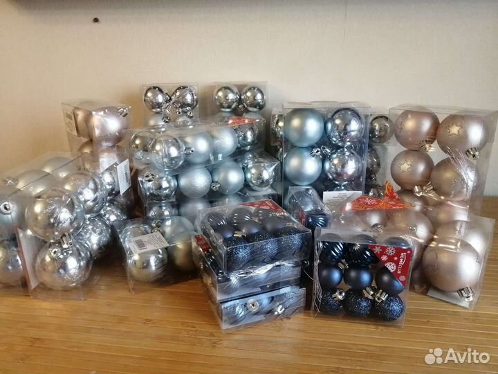 Наборы ёлочных шаров
