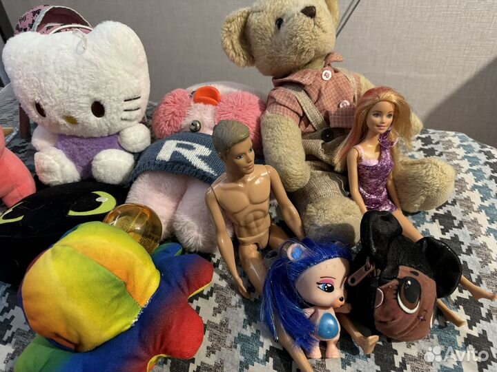 Игрушки большой пакет