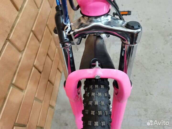 Велосипед скоростной на колёсах 26 дюймов, розовый