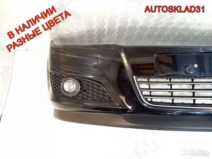 Бампер передний Opel Astra H 1400575 Рестайлинг