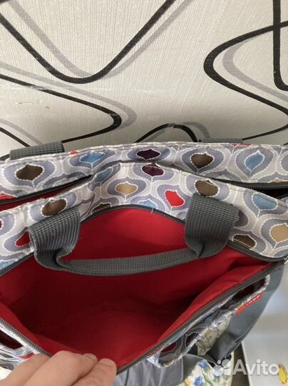 Сумка для мамы на коляску skip HOP