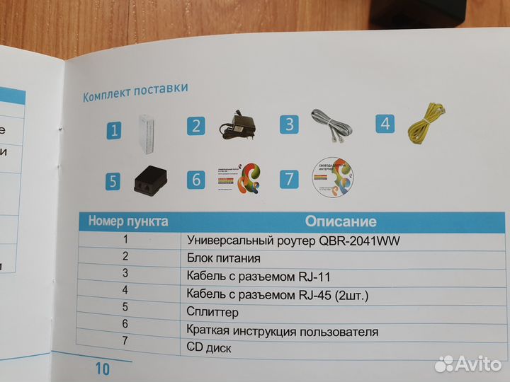 Роутер Ростелеком QBR-2041WW