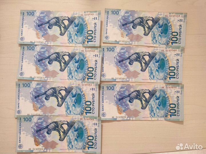 Банкнота 100 р