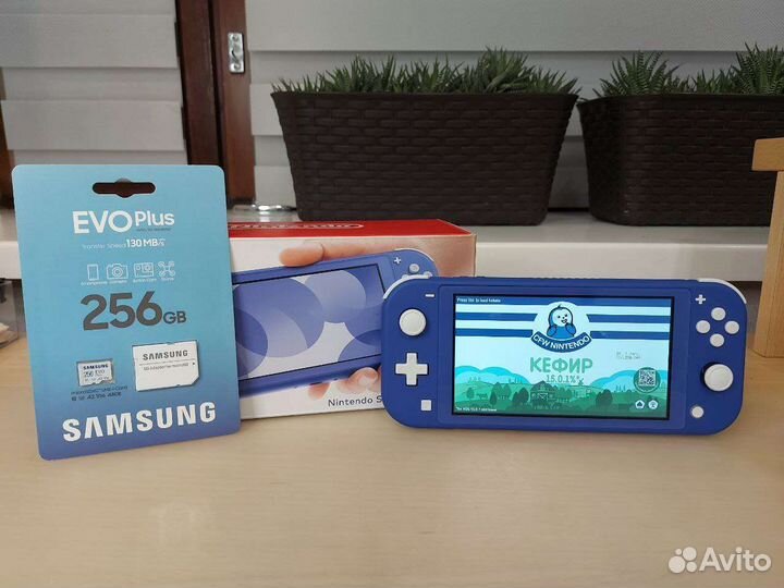 Новая прошитая Nintendo Switch Lite EmuNand