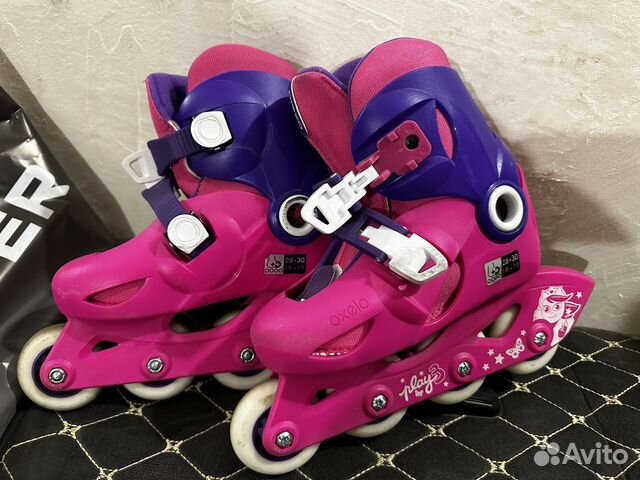 Роликовые коньки, защита и шлем 28-30 р
