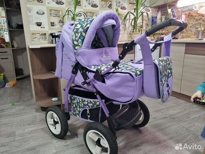 Коляска-трансформер Teddy Victoria PC