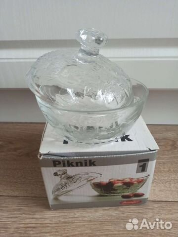 Сахарница с крышкой 