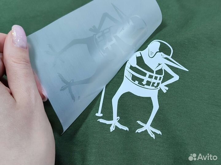 Печать на футболках, DTF