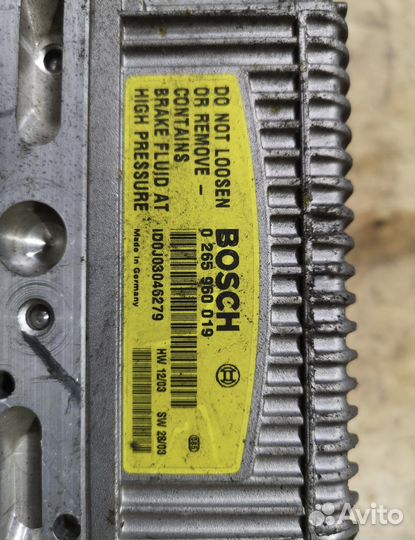 Блок abs mercedes e-class w211