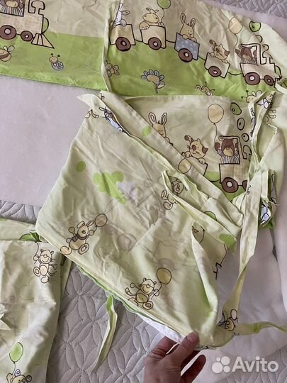 Бортики в детскую кроватку