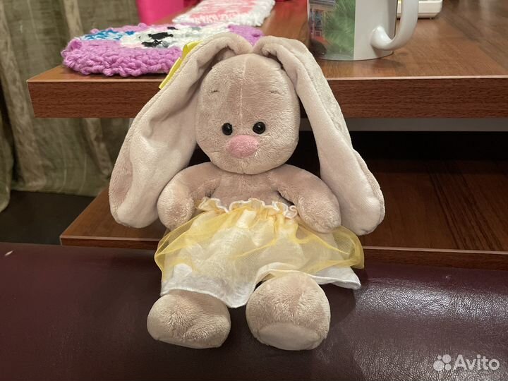 Мягкая игрушка заяц