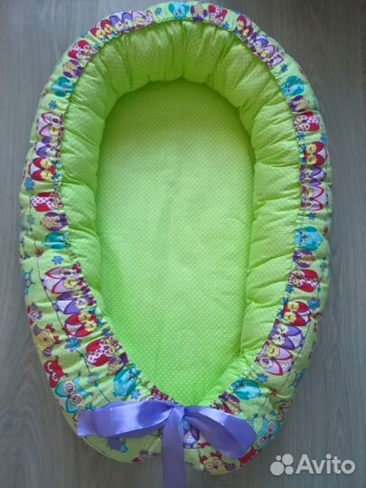 Гнездышко для новорождённого,пеленка-мешок