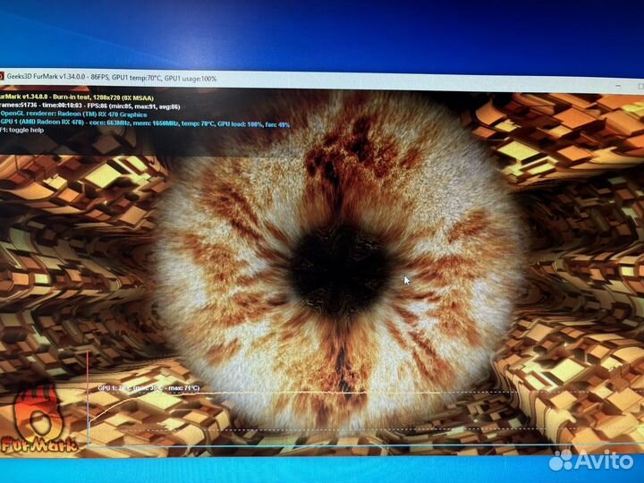 Видеокарта rx470 4gb