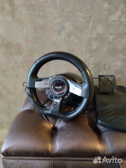 Руль игровой Genius speed wheel 5 pro