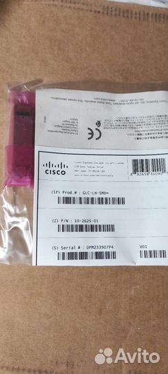 Модуль cisco, оптический кабель