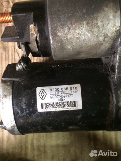 Стартер Renault Duster Megane 3 Clio 3 8200665518