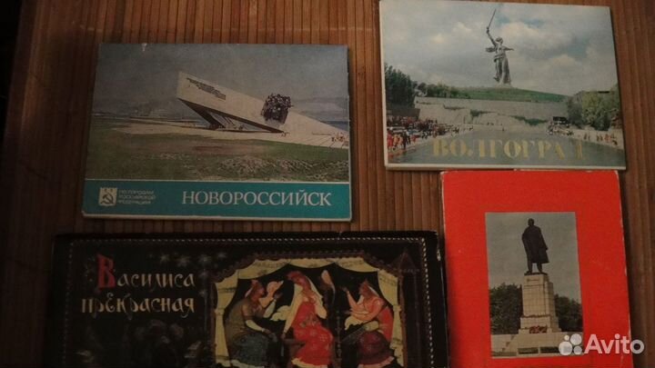 Открытки СССР, наборы, почтовые карточки, буклет