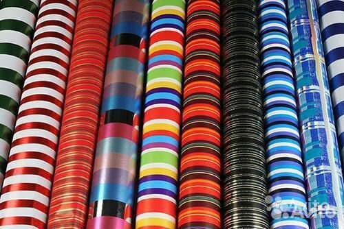 Бумага голографическая для упаковки подарков