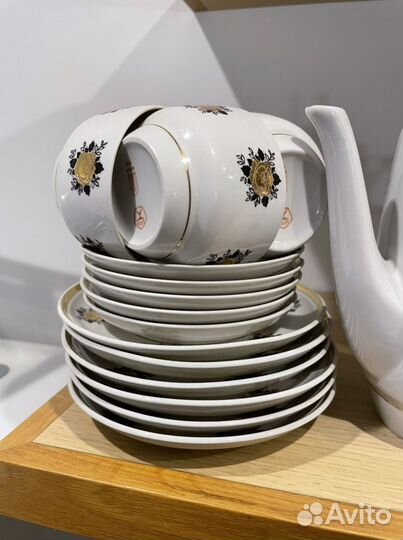 Сервиз рига СССР в идеале, полный комплект