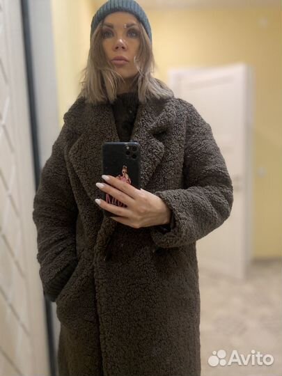 Шуба-чебурашка zara