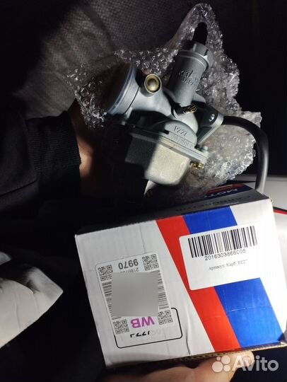 Карбюратор на мотоцикл pz27