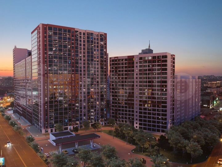 Квартира-студия, 23 м², 14/27 эт.