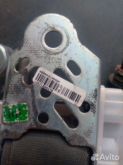 Ремень безопасности правый Kia Rio 3