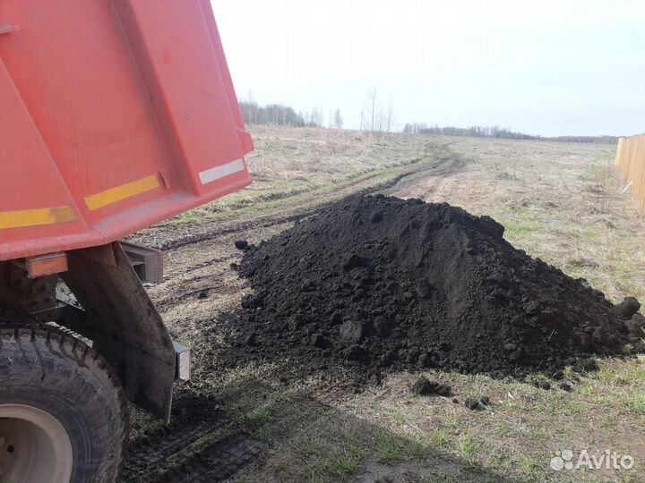 Земля чернозем перегной грунт