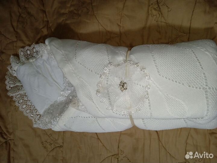 Тёплый конверт на выписку