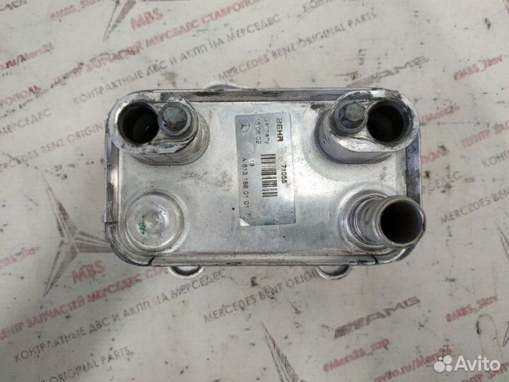 Теплообменник масляного фильтра om612 Mercedes