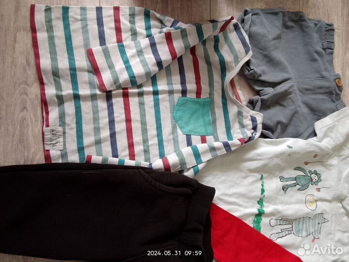 Детские вещи пакетом на мальчика 1,5-2 года