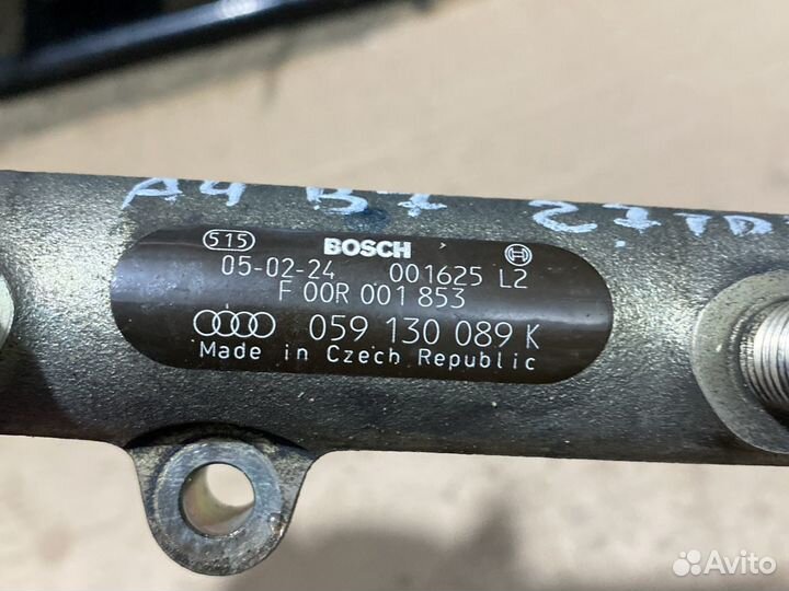 Топливная Рампа Audi A4 A6 2.7tdi BPP