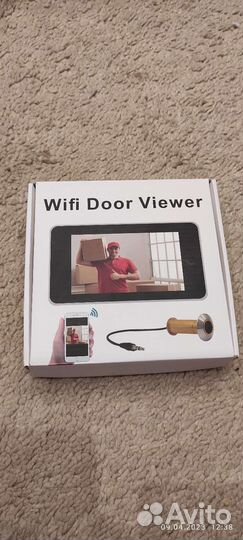 Дверной видеоглазок с wifi на запчасти