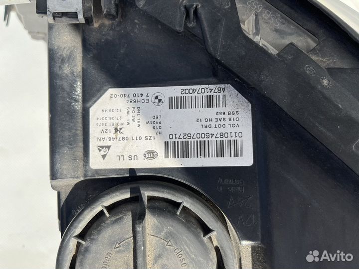 Правая фара bmw f10 рестайлинг