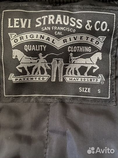 Бомбер levis мужской