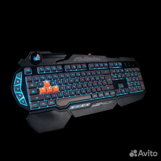 A4Tech клавиатура игровая bloody B314 черная С под