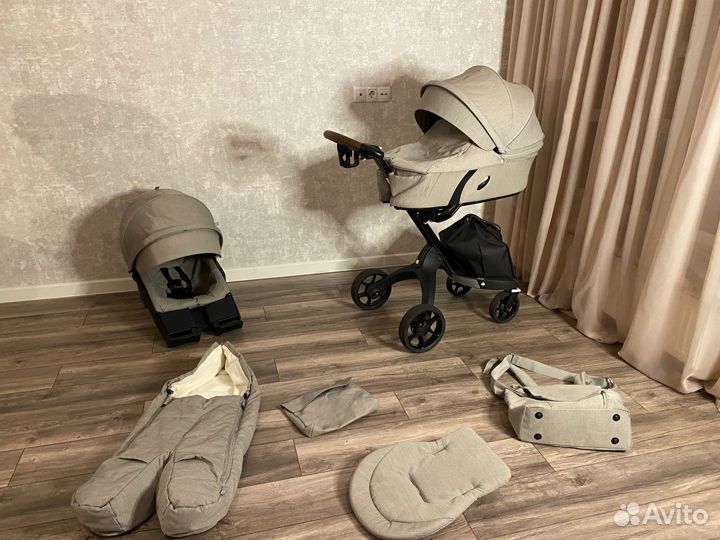 Stokke Xplory V6 2 в 1 плюс футмуф 2022