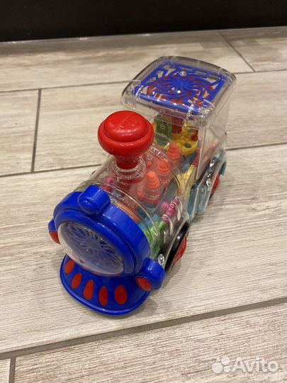 Паровозик интерактивный музыкальный