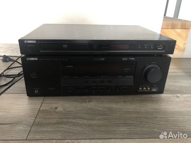 Ресивер yamaha+двд купить в Домодедово | Электроника | Авито